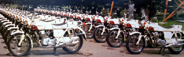 CB750 police several